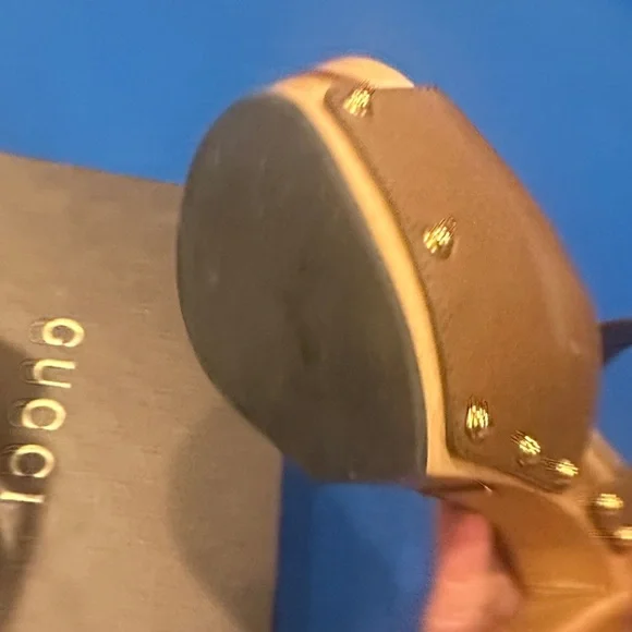 Gucci Brown Platform Heels - Picture 4 of 10